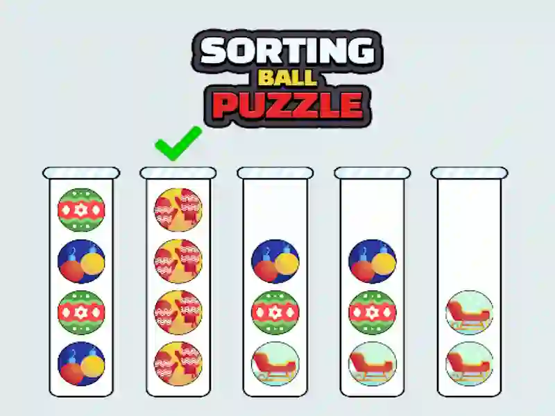 لعبة Sorting Ball Puzzle على الانترنت