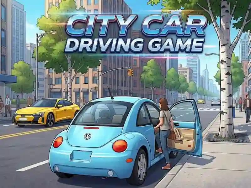 City Car Driving Game — game online gratis