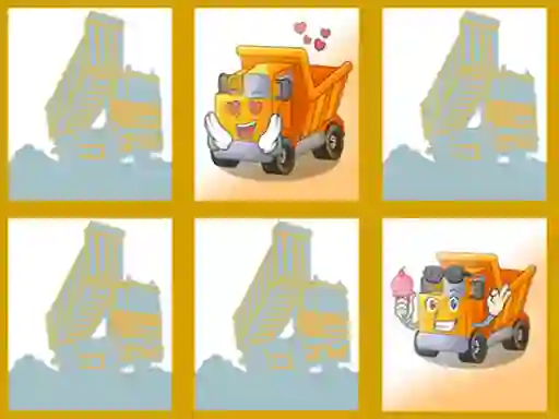 Dump trucks memory — free online game