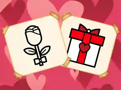 Valentine Present Coloring — free online game
