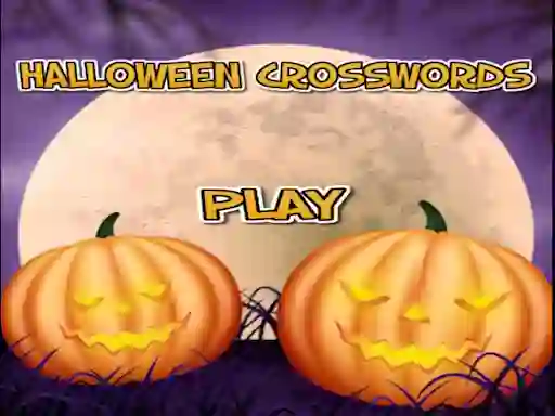 Halloween crosswords — free online game