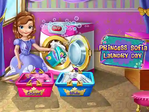 Young Princess Laundry Day — free online game