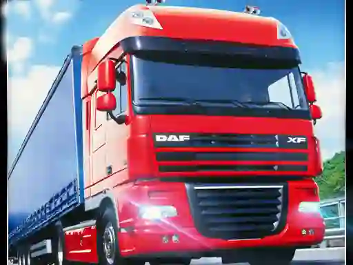 Euro Truck Simulator Cargo Truck Drive — free online game