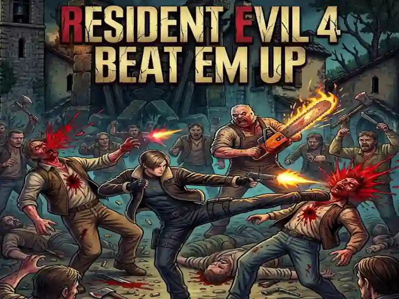 Mchezo Resident Evil 4 Beat Em Up online