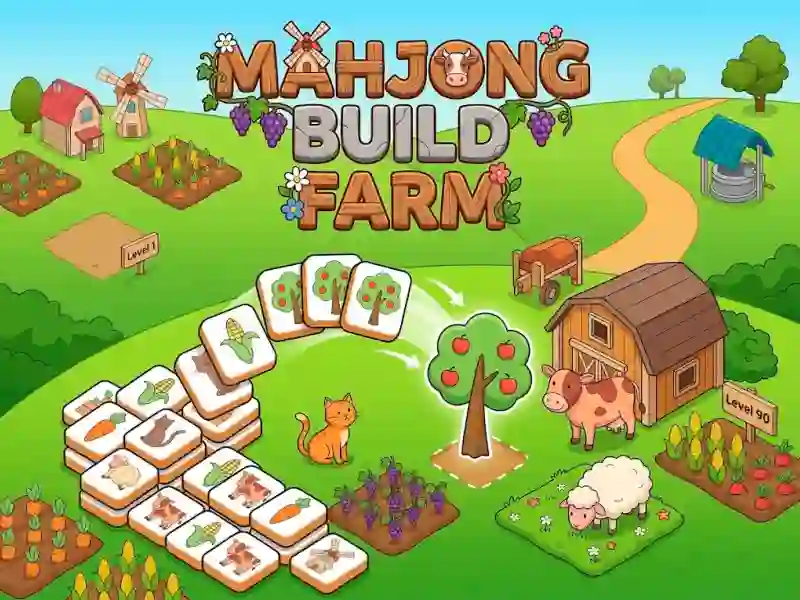 Mahjong Build Farm – tasuta veebimäng