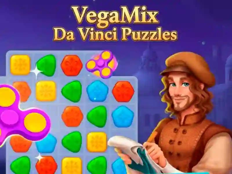 VegaMix Da Vinci Puzzles — free online game