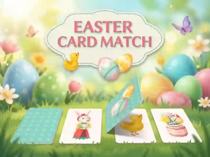 Easter Card Match — gratis online game