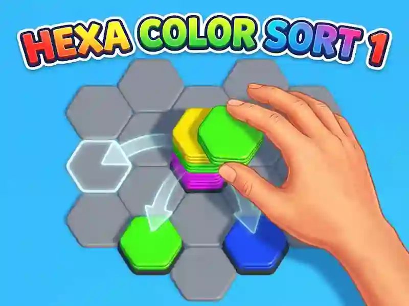 Hexa Color Sort 1 — لعبة مجانية اون لاين