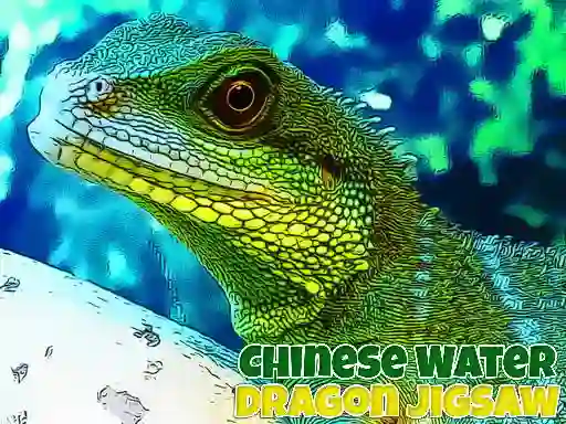 Chinese Water Dragon Jigsaw — free online game