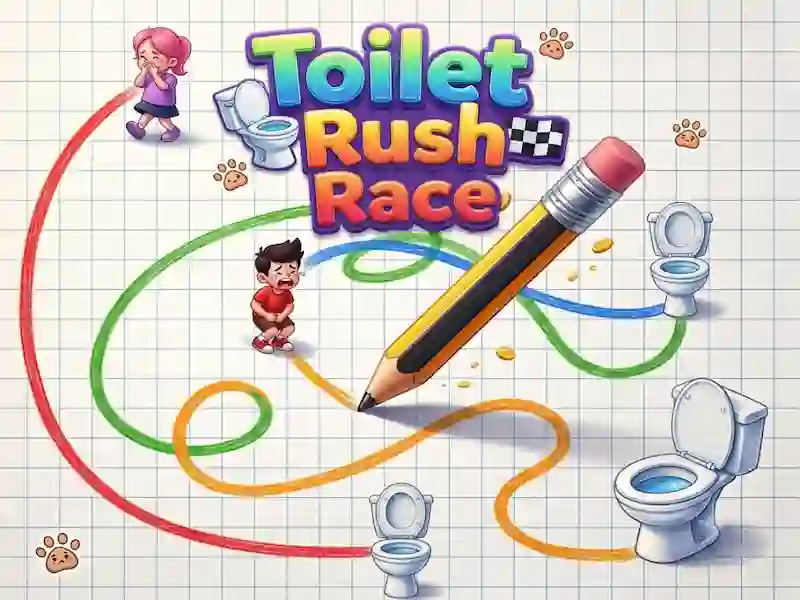 Toilet Rush Race – tasuta veebimäng
