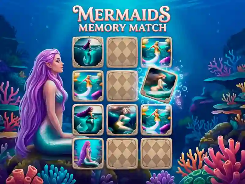 Mermaids Memory Match – tasuta veebimäng