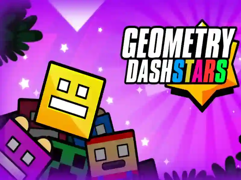 თამაში Geometry Dash Stars ონლაინ