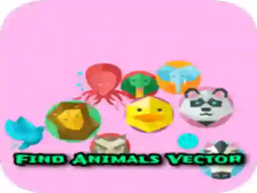 Find Animals Vector — free online game