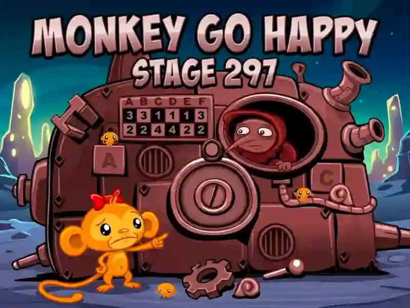 Monkey Go Happy Stage 297 — game online gratis