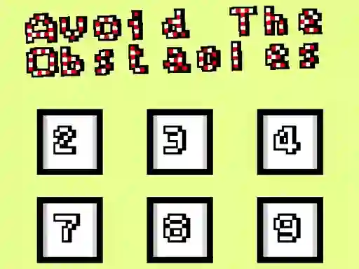 Avoid the obstacles — free online game