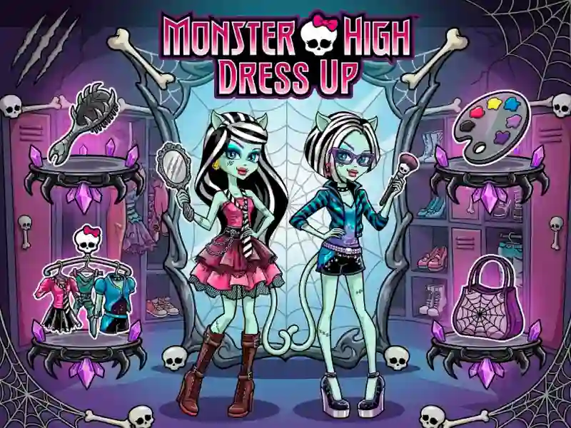 Monster High Dress Up เกมออนไลน์