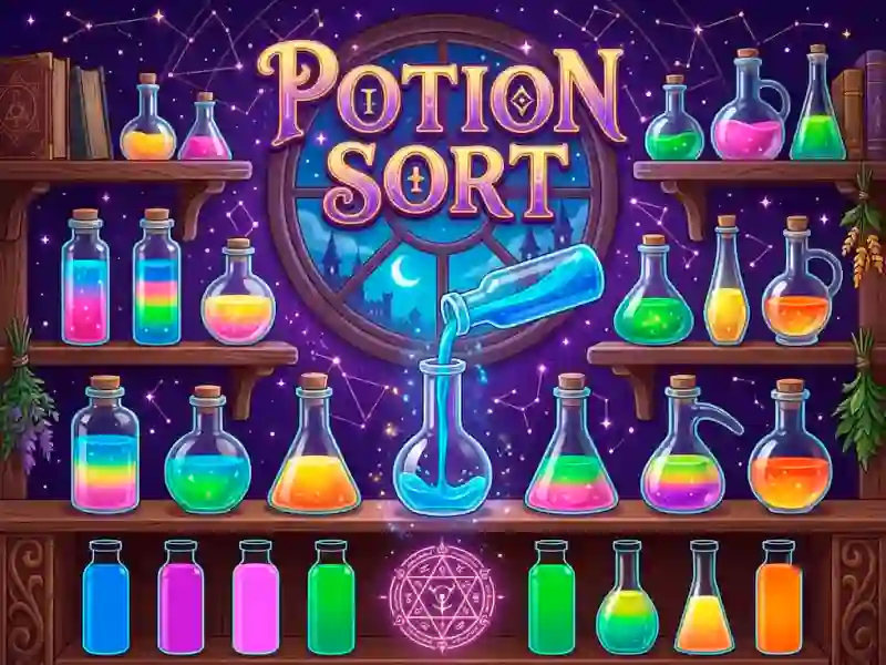 Potion Sort — online hra zdarma