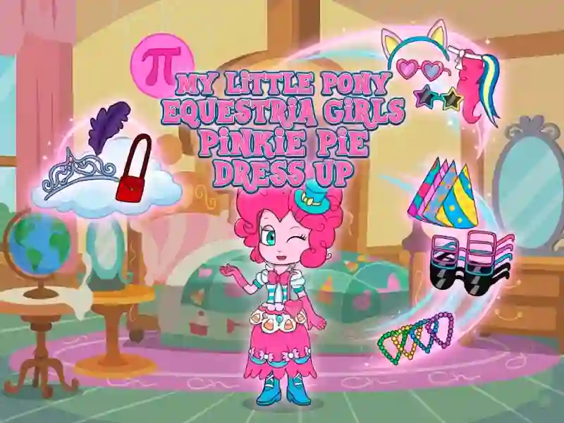 My little pony Equestria Girls Pinkie Pie Dress Up เกมออนไลน์ฟรี