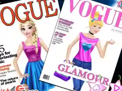 Princesses On Vogue Cover — free online game