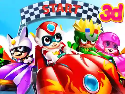Cartoon Racing 3D — free online game