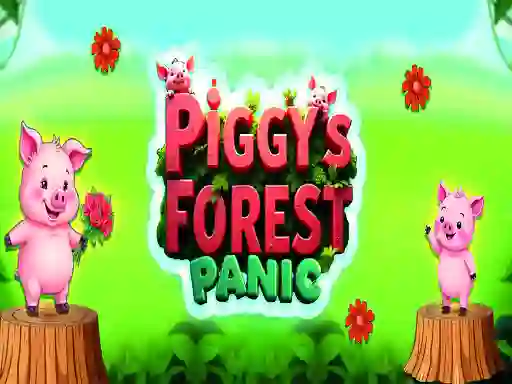 Piggys Forest Panic — free online game