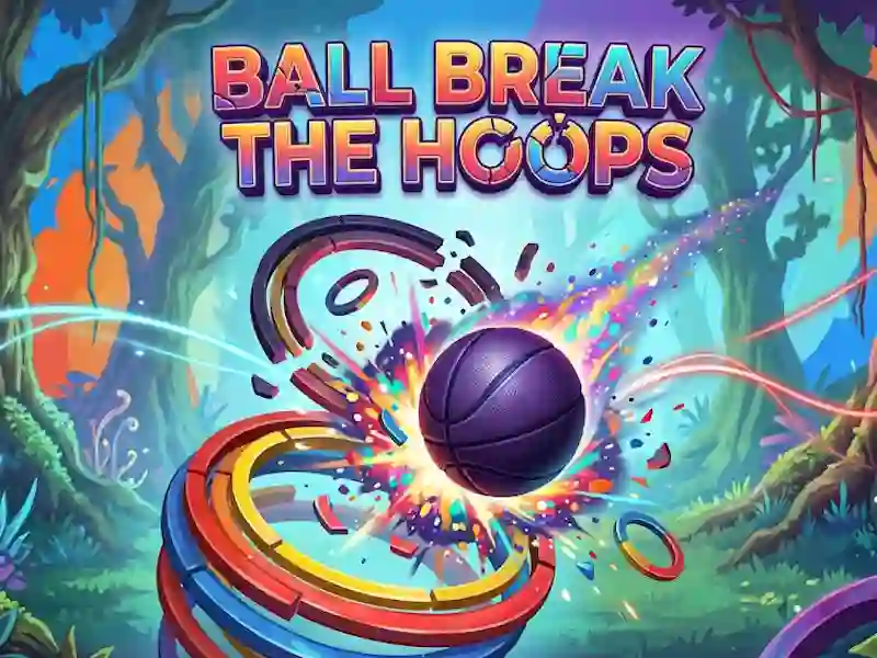 Igra Ball Break The Hoops spletu