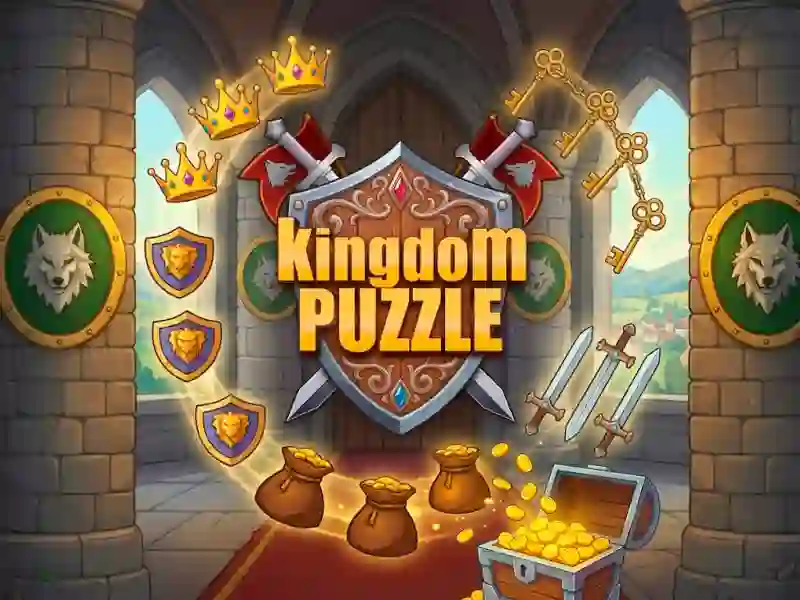 Гульня Kingdom Puzzle онлайн