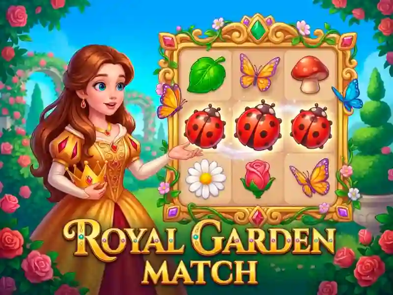 Royal Garden Match — free online game