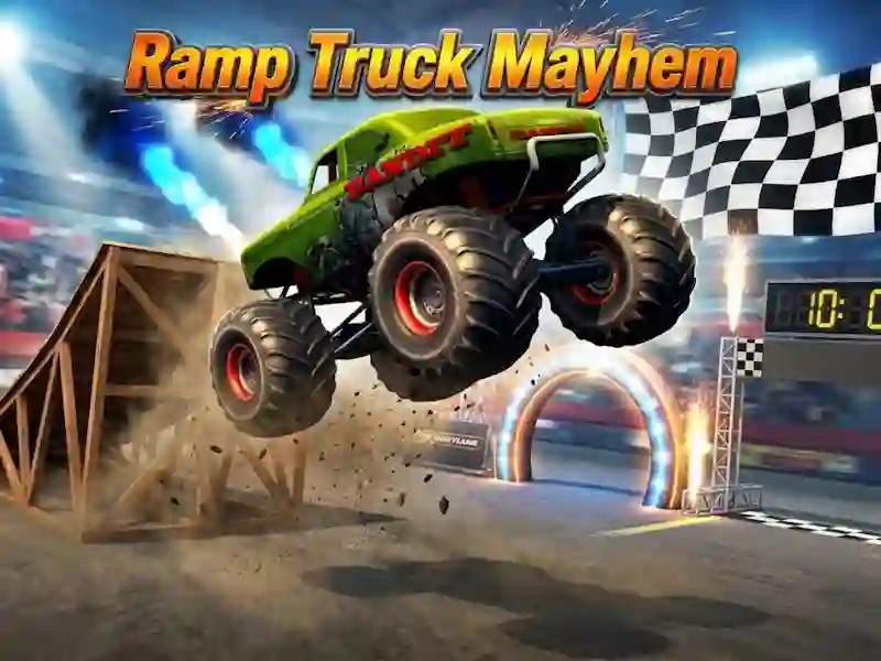 Ramp Truck Mayhem — libreng online na laro