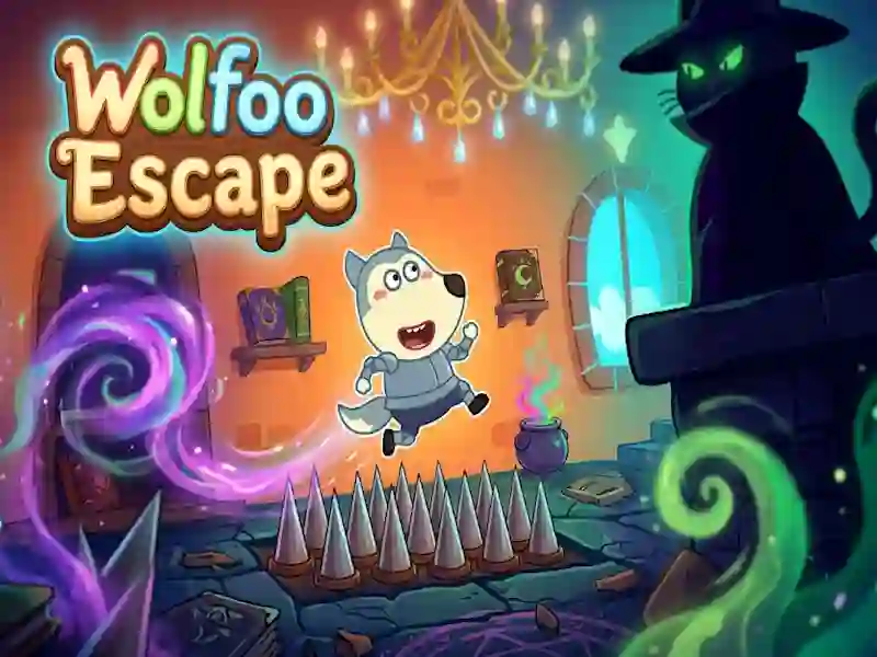 Wolfoo Escape — безкоштовна онлайн гра