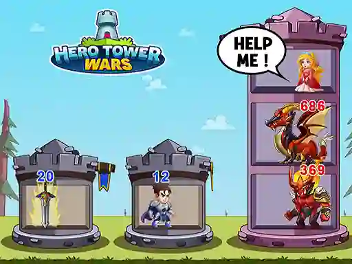 Hero Tower War — free online game