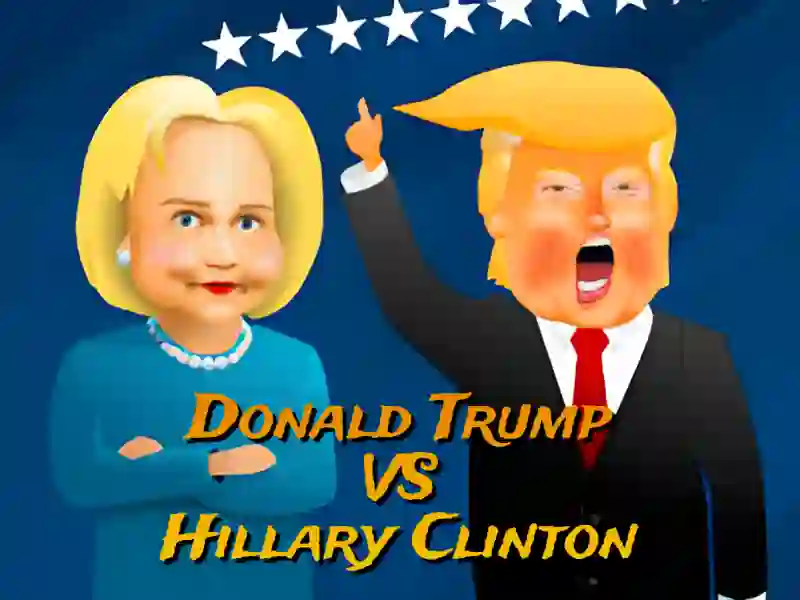 Cluiche Donald Trump VS Hillary Clinton ar líne