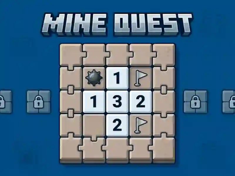 Lojë Mine Quest në internet