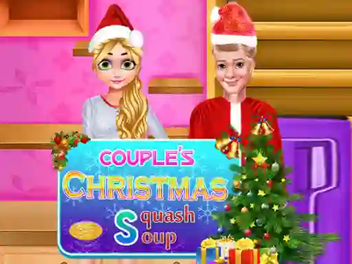 Couple Christmas Squash Soup — free online game