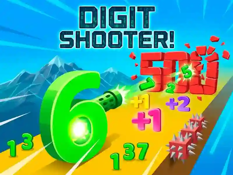 Logħba Digit Shooter! onlajn