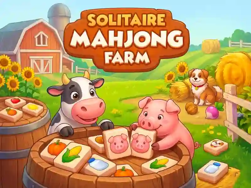 Solitaire Mahjong Farm — free online game
