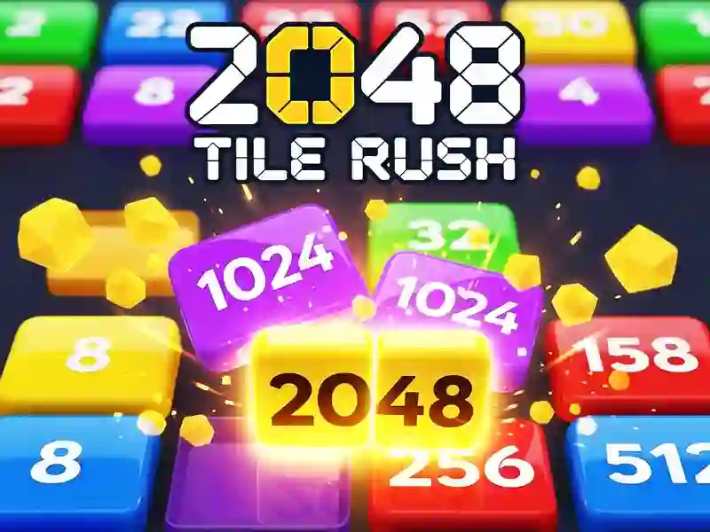 2048 Tile Rush — free online game
