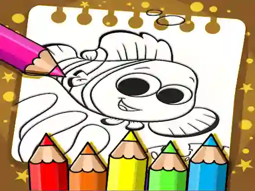Finding Nemo Color Book — free online game
