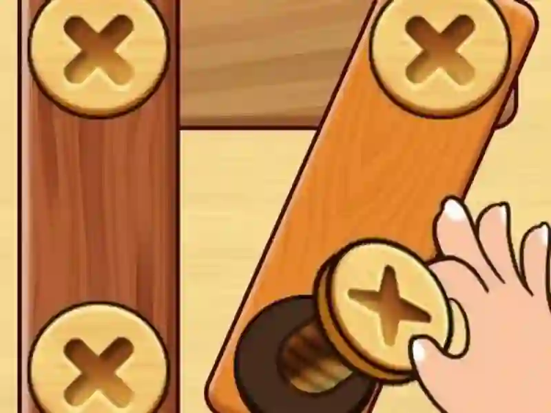 Screw Nuts & Bolts: Wood Solve — free online game