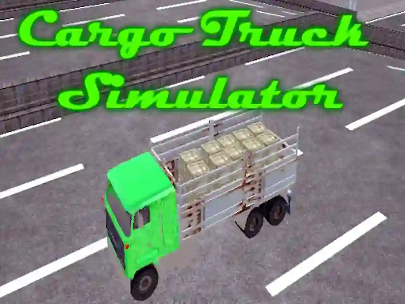 Cargo Truck Simulator — jogo online grátis