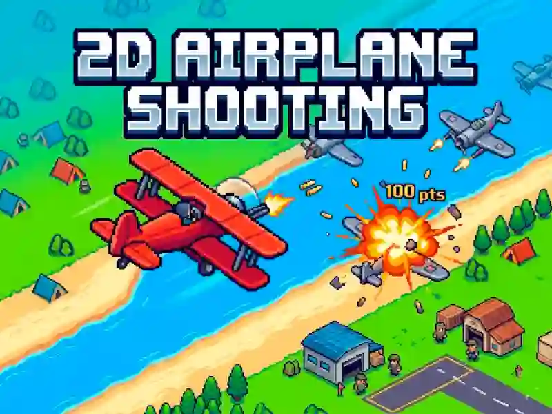 2D Airplane Shooting — free online game