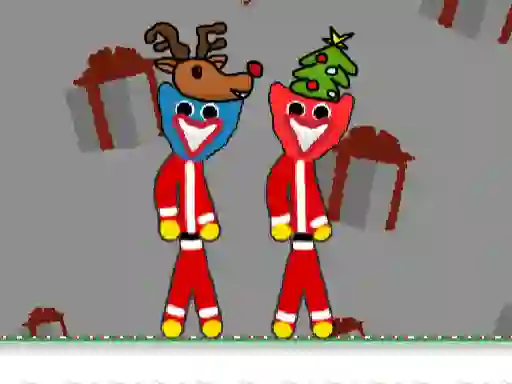 HuggyBros Christmas — free online game