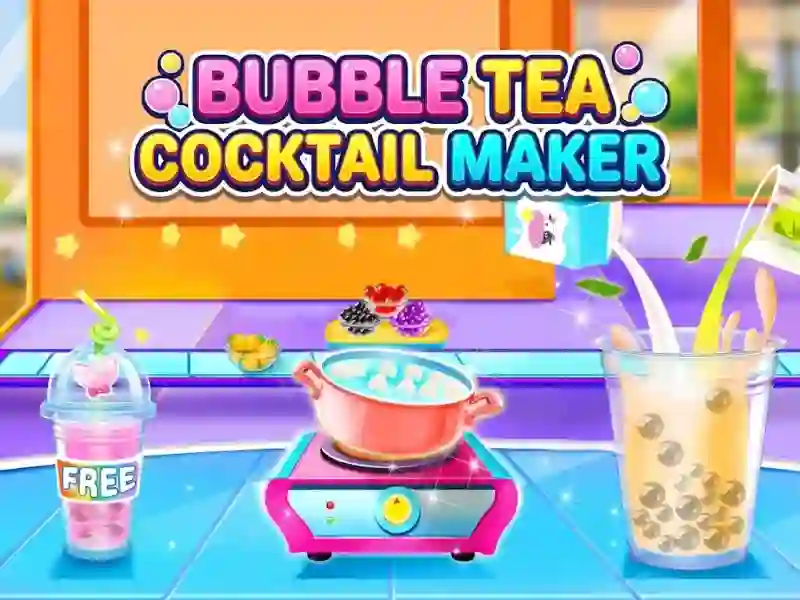Bubble Tea Cocktail Maker — libreng online na laro