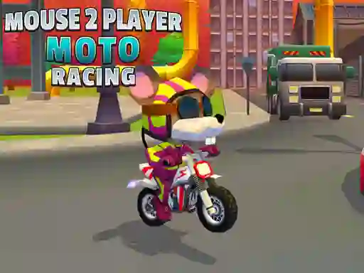 Mouse 2 Player Moto Racing — free online game