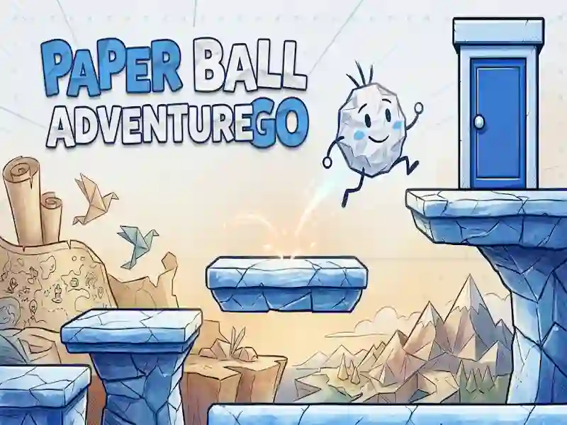 Paper Ball Adventure Go – tasuta veebimäng