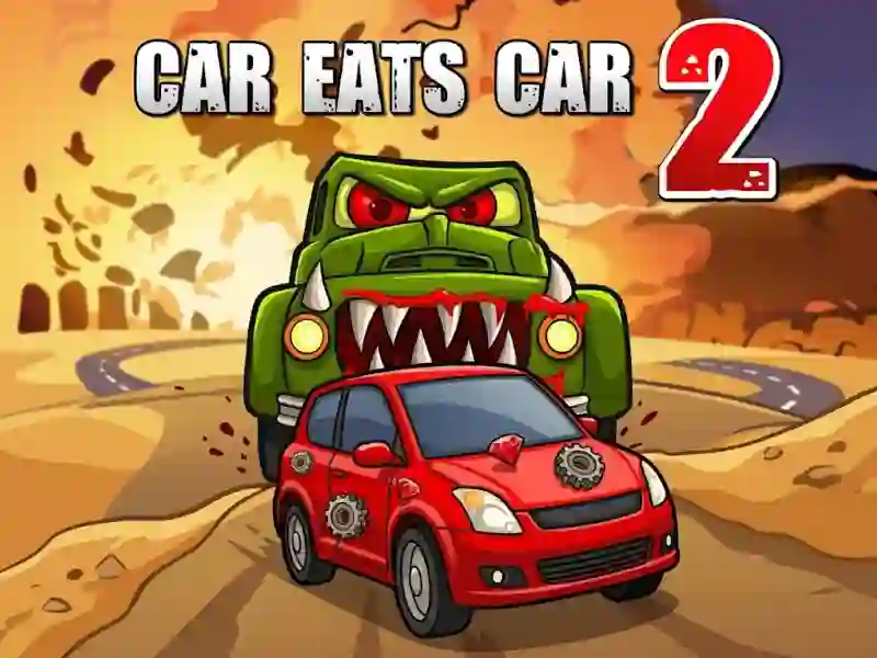 Car Eats Car 2 — безкоштовна онлайн гра