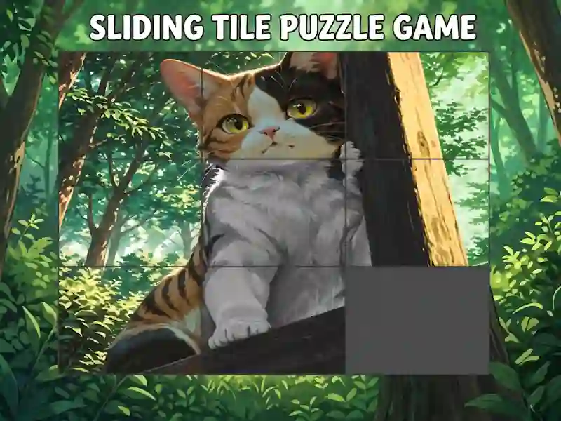 Sliding Tile Puzzle Game — jogo online grátis