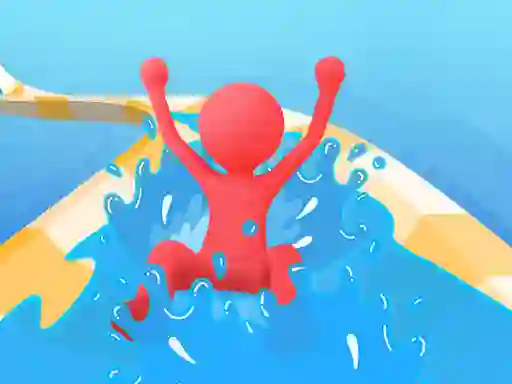 Waterpark Slide Race — free online game