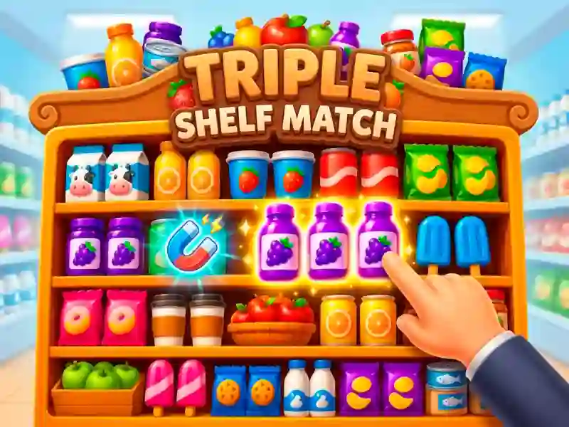 Triple Shelf Match — permainan dalam talian percuma