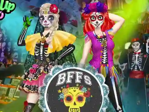 BFFS Day Of The Dead — free online game